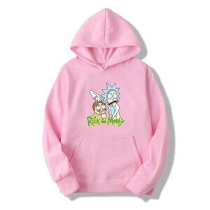 Rick and Morty Hoodies Graphic Print Sweatshirts for Men and Women